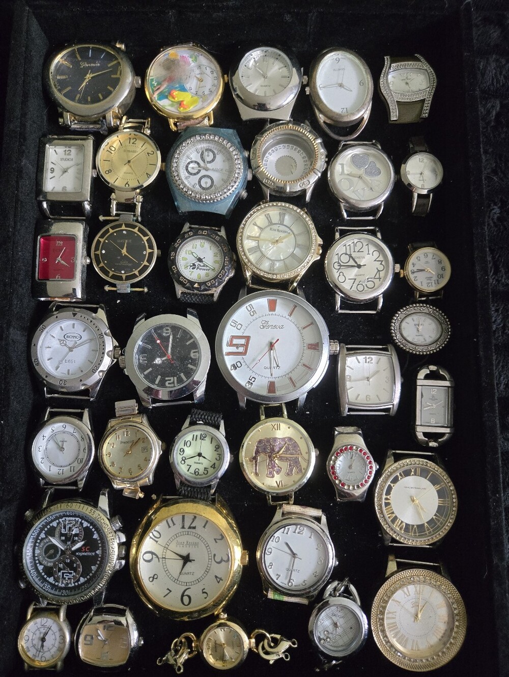 Watch Parts Craft Repair Broken Repurpose Vintage Fair Condition As Is Lot 1E